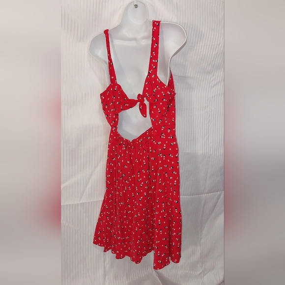 Disney Red and White Minnie Mouse Women's Dress - Picture 3 of 5